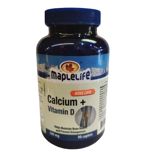 Maplelife® Calcium + Vitamin D Supplement