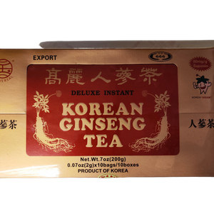 Deluxe Instant Korean Ginseng Tea.