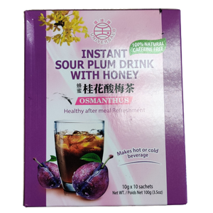 Instant Sour Plum Drink with Honey